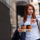 Image for article titled Study: Greatest Indicator Of Stress Blowing Hair Off Face While Carrying Complicated Coffee Order For Boss Across Bustling City Streets